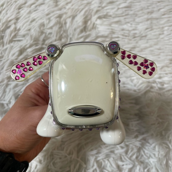 VTG Y2K 2005 Hasbro Sega Toys iDog Bling Robot Dog White MP3 Music Speaker WORKS - Picture 10 of 11
